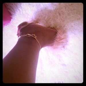 Charlotte russe gold pumps